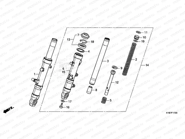 F-17 FRONT FORK