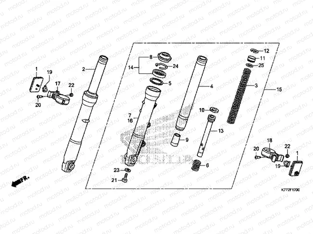 F-17 FRONT FORK