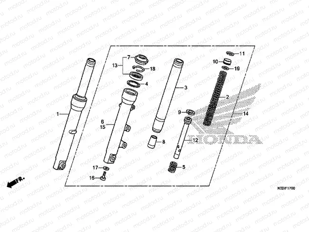 F-17 FRONT FORK