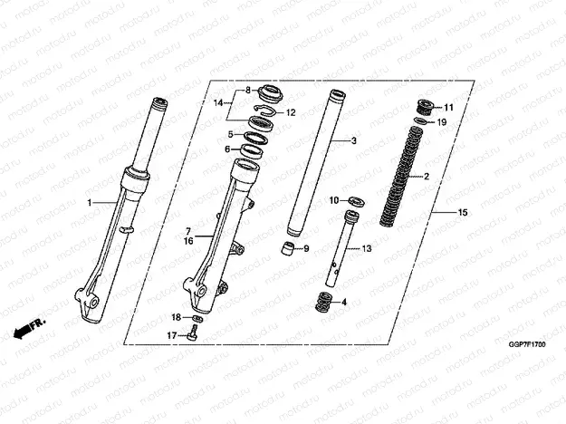 F-17 FRONT FORK