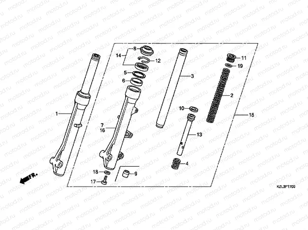 F-17 FRONT FORK