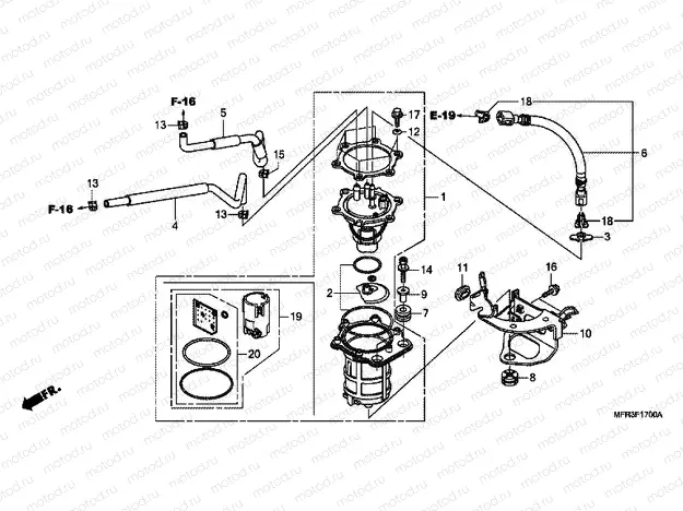F-17 FUEL PUMP