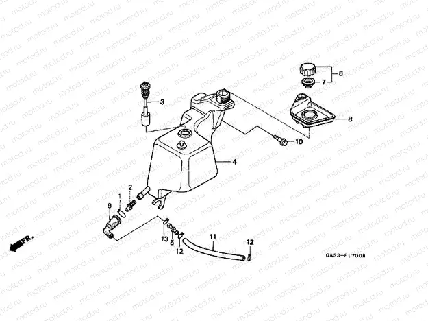 F-17 OIL TANK