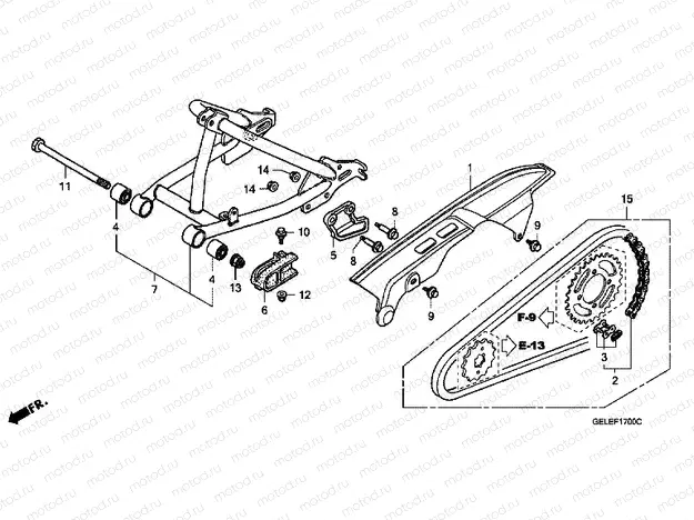 F-17 SWING ARM