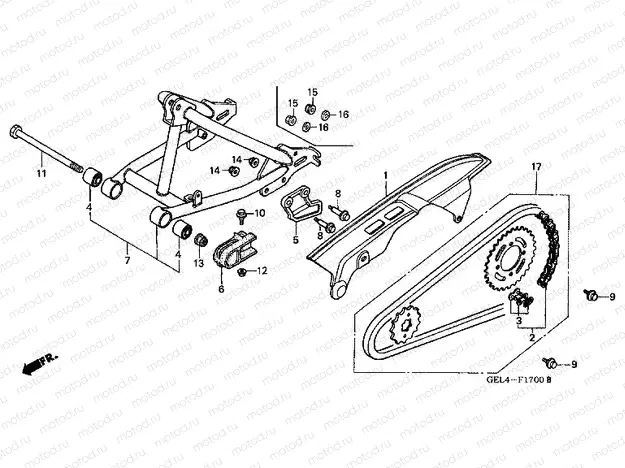 F-17 SWING ARM