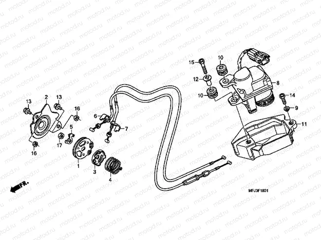 F-18-1 SERVOMOTOR