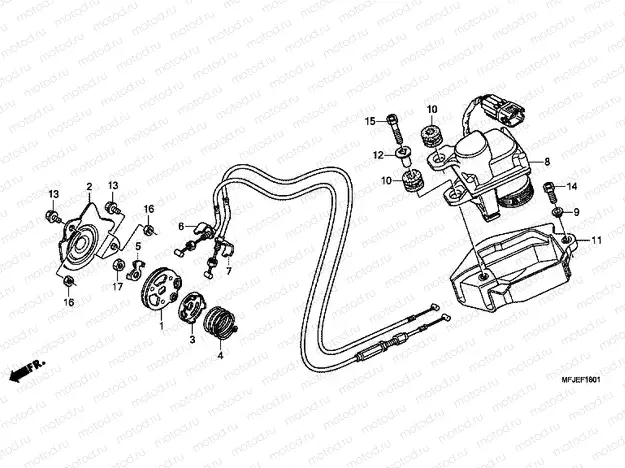 F-18-1 SERVOMOTOR