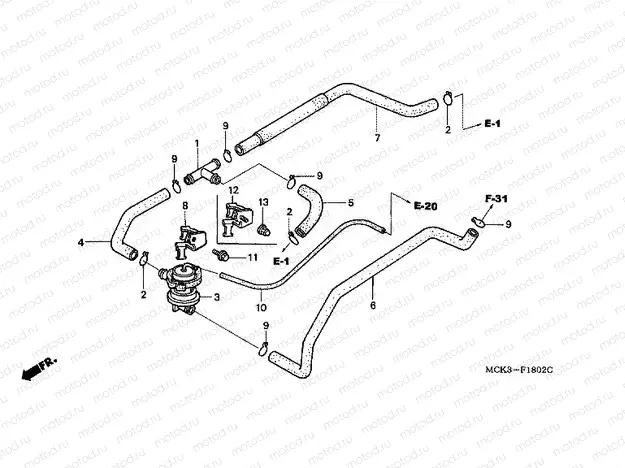 F-18-2 AIR BLOW CONTROL VALVE