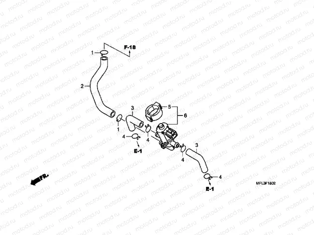 F-18-2 AIR INJECTION CONTROLVALVE