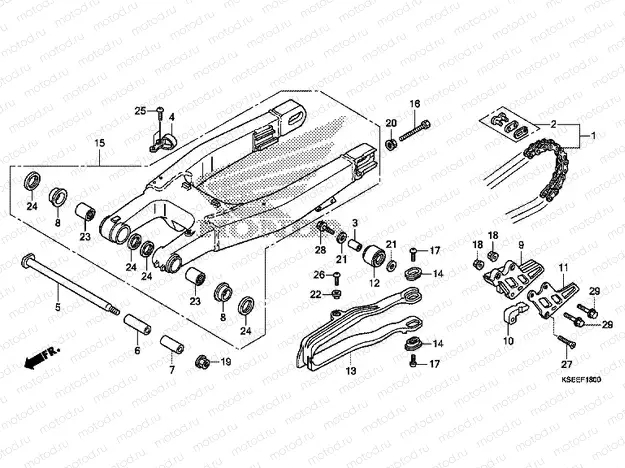 F-18 SWING ARM