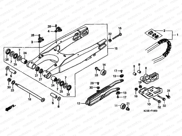 F-18 SWING ARM