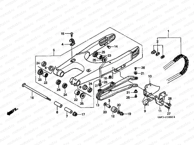 F-18 SWING ARM