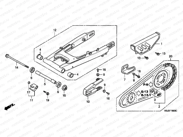F-18 SWING ARM