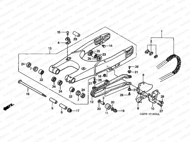 F-18 SWING ARM