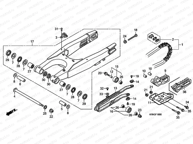 F-18 SWINGARM