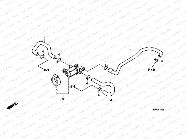 F-19-1 AIR INJECTION CONTROLVALVE