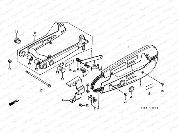 F-19-1 SWING ARM (2)