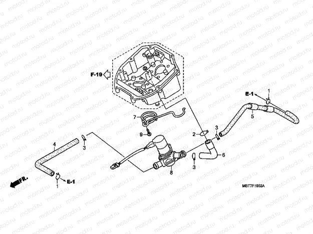 F-19-2 AIR INJECTION CONTROL VALVE