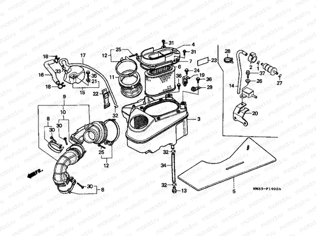 F-19 AIR FILTER