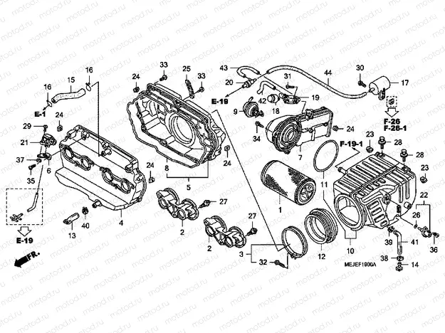 F-19 AIR FILTER
