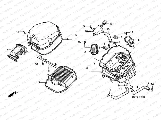 F-19 AIR FILTER