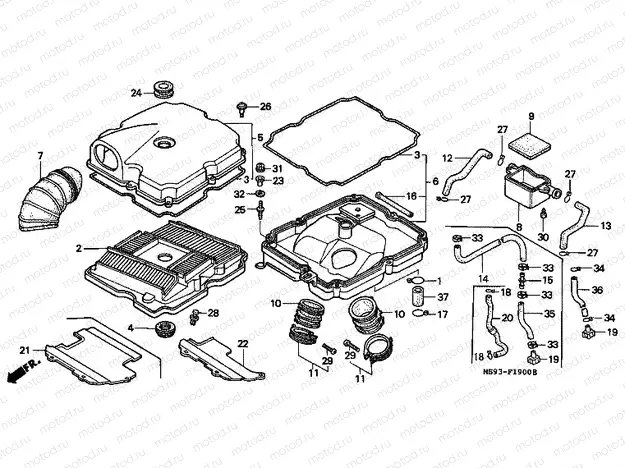 F-19 AIR FILTER