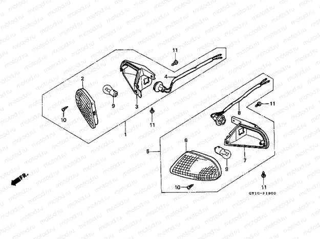 F-19 FRONT FLASHING