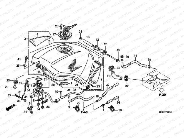 F-19 FUEL TANK