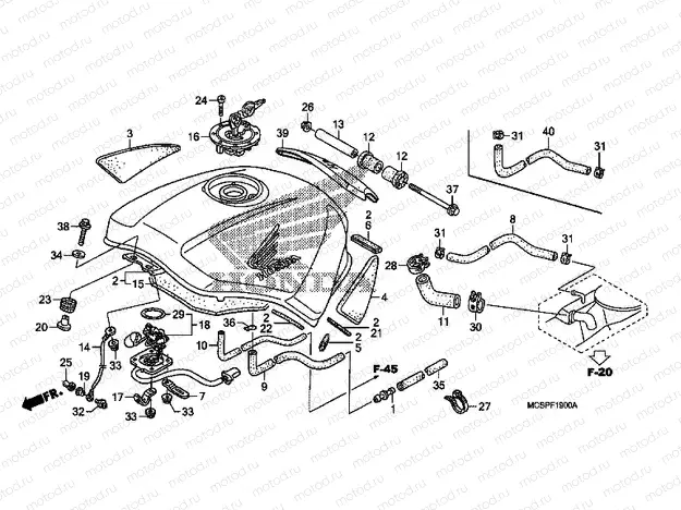 F-19 FUEL TANK