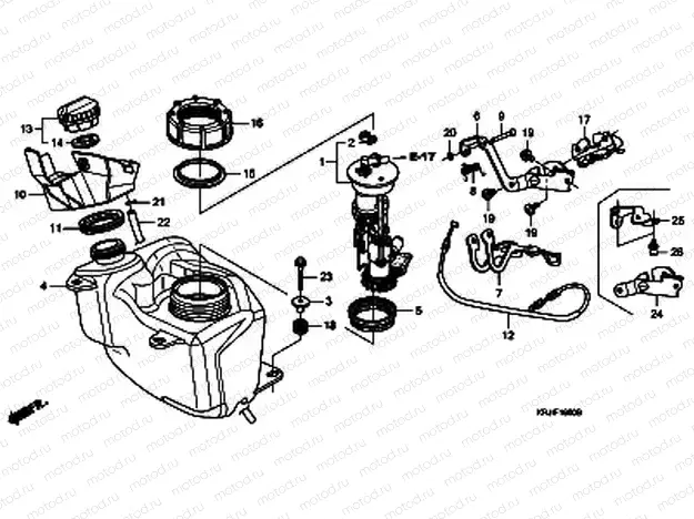 F-19 FUEL TANK