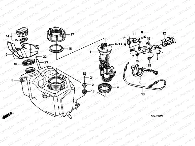 F-19 FUEL TANK