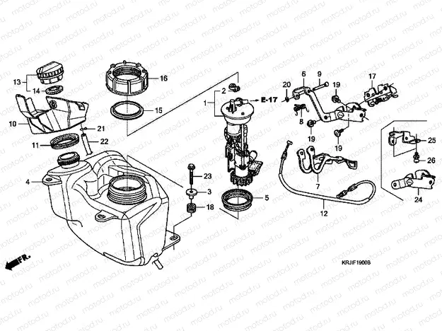 F-19 FUEL TANK