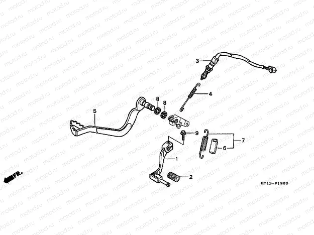 F-19 PEDAL