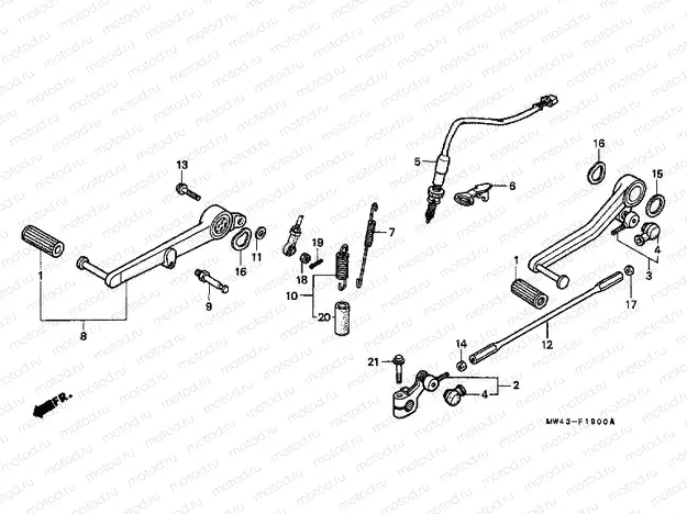 F-19 PEDAL