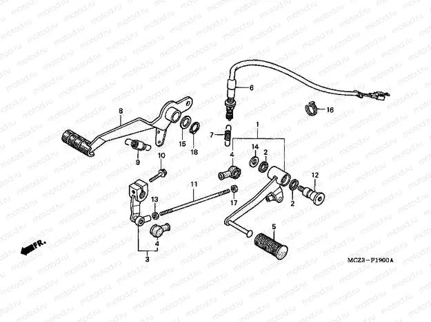 F-19 PEDAL