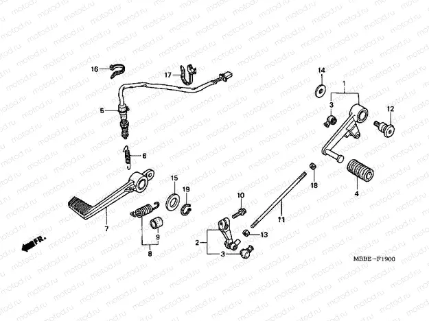 F-19 PEDAL