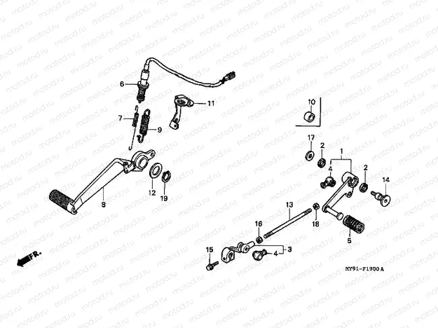 F-19 PEDAL