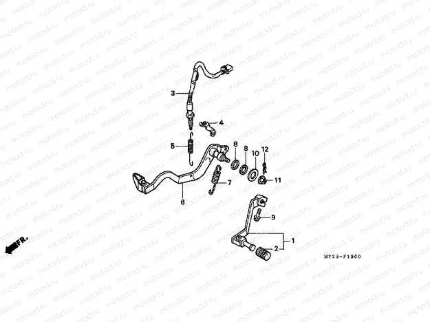 F-19 PEDAL