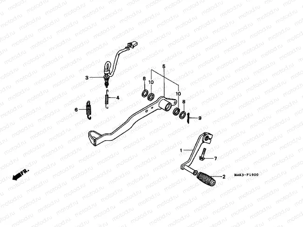 F-19 PEDAL