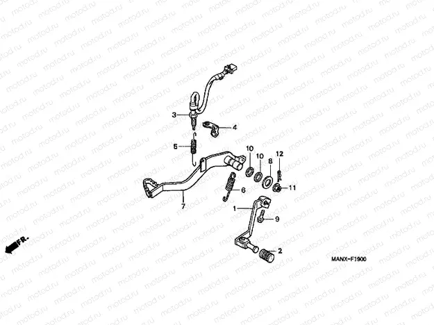 F-19 PEDAL