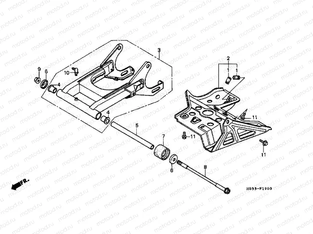 F-19 SWING ARM