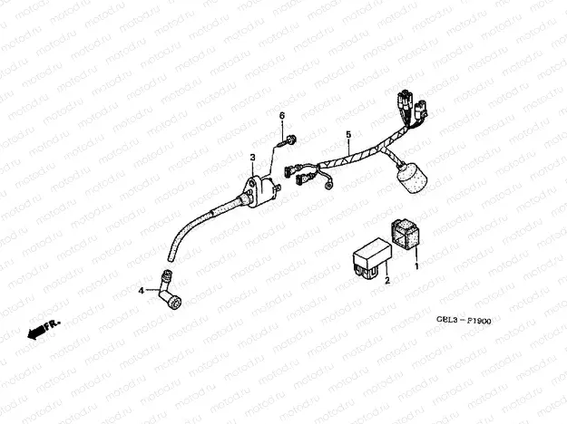 F-19 WIRING HARNESS