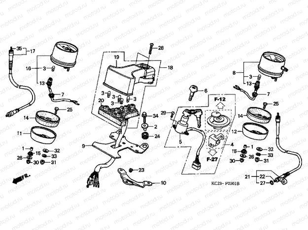 F-2-1 GAUGE / KEY KIT (SI)