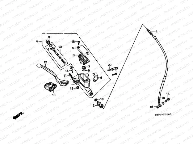 F-2 FRONT MASTER CYLINDER (1)