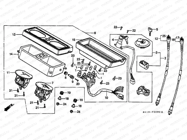 F-2 GAUGE / KEY KIT