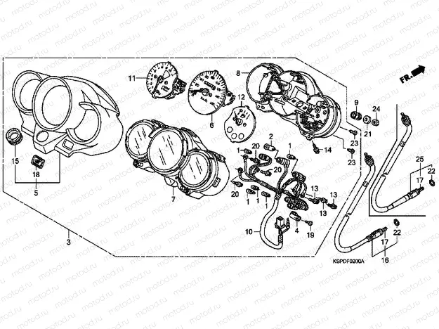 F-2 METER (CBF1505 / M5 / 6 / M6)