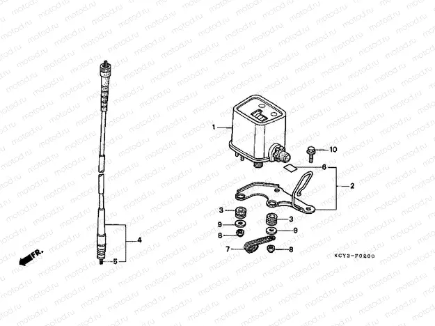 F-2 METER (CM)