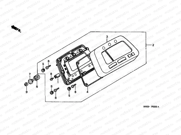 F-2 SPEEDOMETER