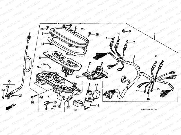 F-2 SPEEDOMETER