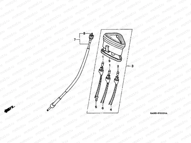 F-2 SPEEDOMETER